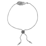 Splendid Gift – I am Protected Angel Wing Bolo Bracelet – Think Goodness
