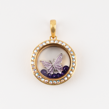 Amazing Gift – Ethereal Butterfly Living Locket Set – Think Goodness