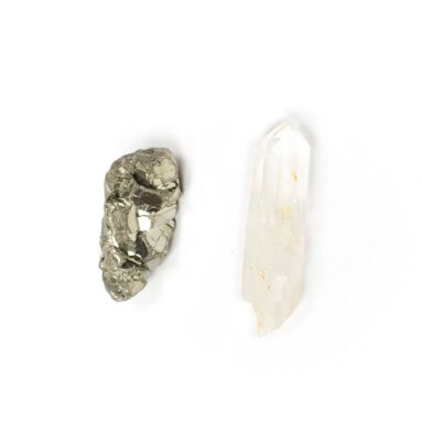 Betsy & Iya’s Pyrite & Quartz: Raw Beauty for Your Space