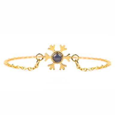Ideal Photo Jewelry Gift – Snowflake Photo Bracelet