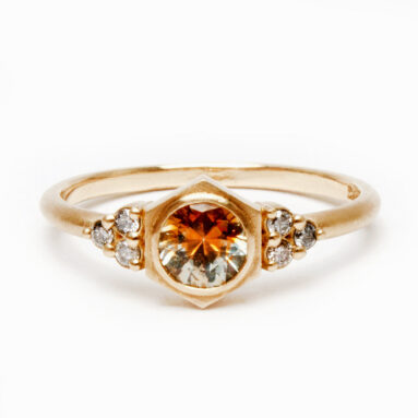 Betsy & Iya Sol Ring: Stunning Sapphires & Diamond Sparkle