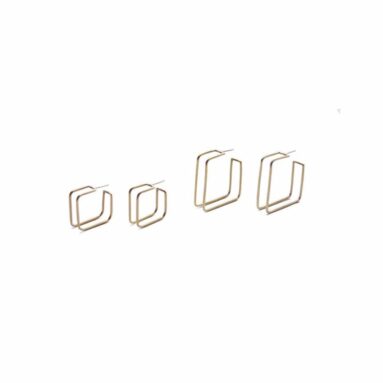 Betsy & Iya’s Square Cage Hoops: My New Everyday Favorite