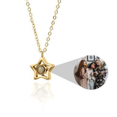 Great Photo Jewelry Gift – Star Photo Necklace