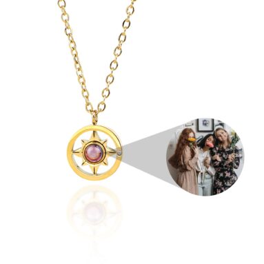 Fabulous Photo Jewelry Gift – The Adventure Compass Photo Necklace