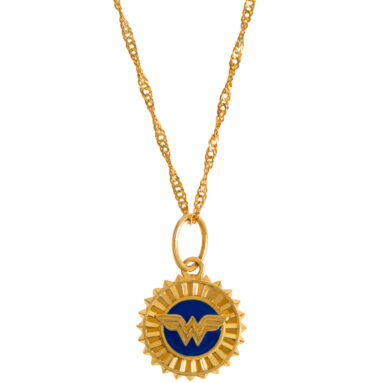 Dazzling Gift – Justice League "Fierce" Wonder Woman Coin Necklace – Think Goodness