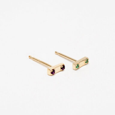 Betsy & Iya Two Stone Studs: My Everyday Sparkle