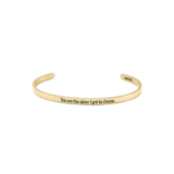 Incredible Gift For Soul Sister – You Are The Sister I Got To Choose Thin Cuff Bracelet