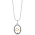 Awesome Gift – "He Carries Me" CZ Cross Necklace – Think Goodness
